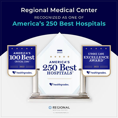 2022 Feb News Regional Medical Center Recognized As One Of Americas 250 Best Hospitals 400x400 